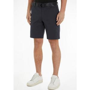 Calvin Klein Short MODERN TWILL SLIM met riem