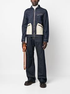walesbonner Wales Bonner Denim jack - Blauw