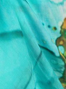 falierosarti Faliero Sarti Sjaal met bloemenprint - Blauw