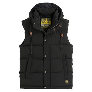 Superdry Steppweste "EVEREST HOODED PUFFER GILET"