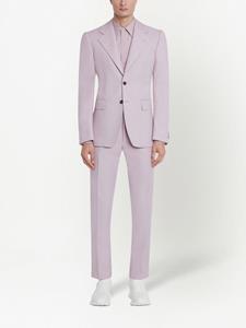 Alexander McQueen Colbert met enkele rij knopen - Roze