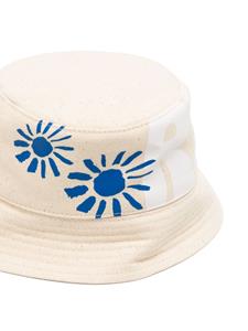 ruslanbaginskiy Ruslan Baginskiy Vissershoed met logoprint - Beige