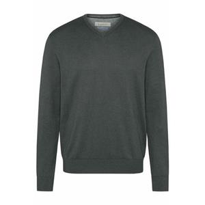 bugatti V-Ausschnitt-Pullover mit Kaschmiranteil