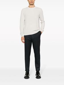 BOSS Broek met logopatch - Zwart