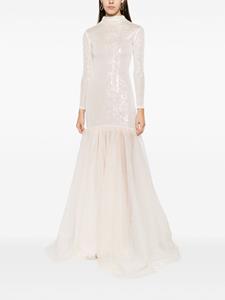atubodycouture Atu Body Couture Avondjurk met pailletten - Wit