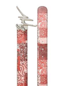 giuseppezanotti Giuseppe Zanotti Riem met paisley-print - Rood