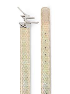 giuseppezanotti Giuseppe Zanotti Riem met logo-gesp - Goud
