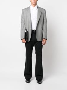 alexandermcqueen Alexander McQueen Blazer met enkele rij knopen - Grijs