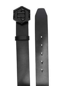 philippplein Philipp Plein Leren riem - Zwart