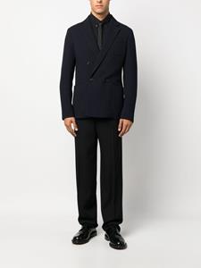 Giorgio Armani Blazer met dubbele rij knopen - Blauw