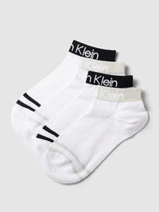 Calvin Klein Jeans Korte sokken CK WOMEN QUARTER LOGO WELT ZOEY 4P ECOM (4 paar)