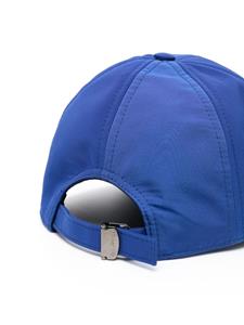 dolce&gabbana Dolce & Gabbana Honkbalpet met logoplakkaat - Blauw