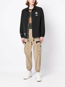 AAPE BY *A BATHING APE Broek met elastische tailleband - Bruin