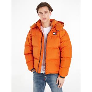 Tommy Jeans Steppjacke "TJM ALASKA PUFFER", mit Kapuze, mit Markenlabel