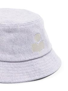 isabelmarant ISABEL MARANT Haley vissershoed met geborduurd logo - Paars