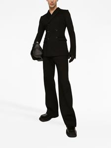 dolce&gabbana Dolce & Gabbana Geplooide pantalon - Zwart
