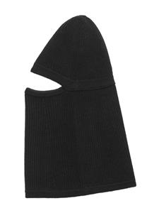 saintlaurent Saint Laurent Bivakmuts met logo-label - Zwart