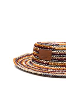 isabelmarant ISABEL MARANT Tulum raffia zonnehoed - Geel