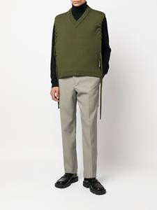 Jil Sander Pantalon van wolmix - Groen