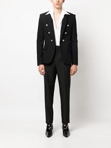 Balmain Blazer met open voorkant - Zwart