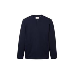 TOM TAILOR Langarmshirt, aus strukturiertem Gewebe