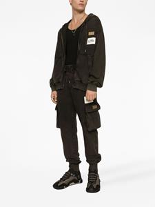 dolce&gabbana Dolce & Gabbana Broek met logopatch - Zwart