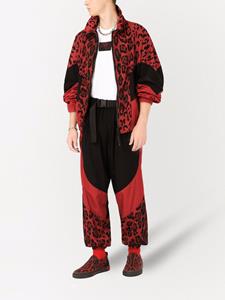 dolce&gabbana Dolce & Gabbana Broek met luipaardprint - Zwart