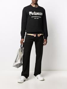 Alexander McQueen Straight jeans - Zwart