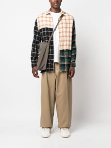 maisonmargiela Maison Margiela x Pendleton geruite broek - Bruin