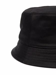 DSQUARED2 Vissershoed met logoprint - Zwart