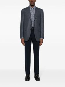 Canali Wollen blazer - Blauw