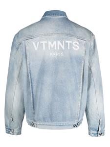 VTMNTS Denim jack - Blauw