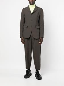 commedesgarçonshommedeux Comme des Garçons Homme Deux Blazer met enkele rij knopen - Groen