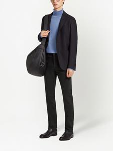 Zegna Blazer met enkele rij knopen - Zwart