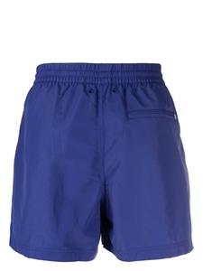 Y-3 Zwembroek met logopatch - Blauw