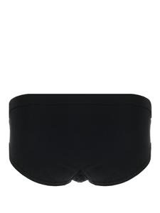 dolce&gabbana Dolce & Gabbana Zwembroek met logopatch - Zwart