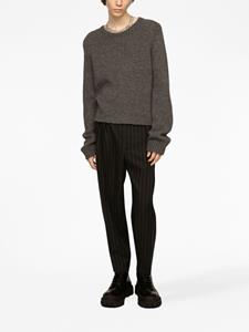 dolce&gabbana Dolce & Gabbana Broek met toelopende pijpen - Zwart