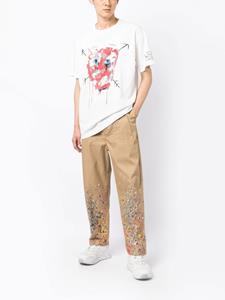 Haculla Broek met verfspatten - Bruin