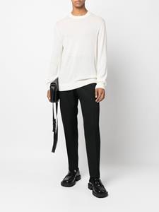jilsander Jil Sander Broek met toelopende pijpen - Zwart
