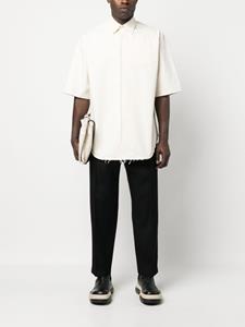 jilsander Jil Sander Broek met toelopende pijpen - Zwart