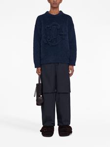 jilsander Jil Sander Broek met vlakken - Blauw
