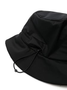 Moncler Bucket-tas met logoprint - Zwart