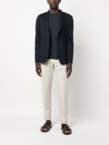 Moorer Mid waist pantalon - Beige