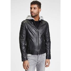 Gipsy Lederjacke "Rylo LAKEV", mit Kapuze
