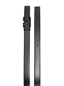 valentinogaravani Valentino Garavani VLOGO leren riem - Zwart
