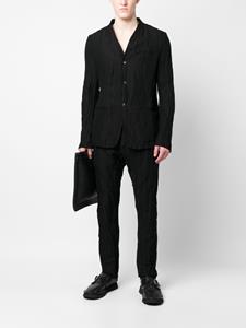 Masnada Pantalon van katoenmix - Zwart