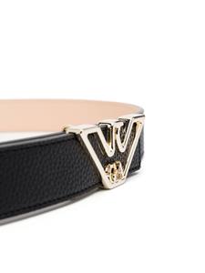 emporioarmani Emporio Armani Riem met logogesp - Zwart