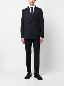 Lardini Blazer met dubbele rij knopen - Blauw