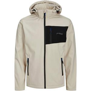 Jack & Jones Softshelljacke "JJ JJTYSON SOFTSHELL JACKET", mit Kapuze