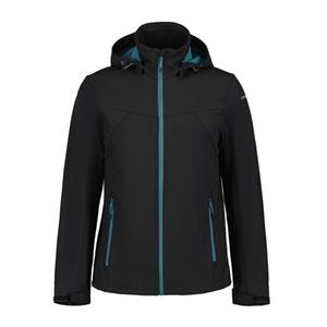 Icepeak Softshelljacke "ICEPEAK BRIMFIELD", mit Kapuze, mit dezenten Logoschriftzügen
